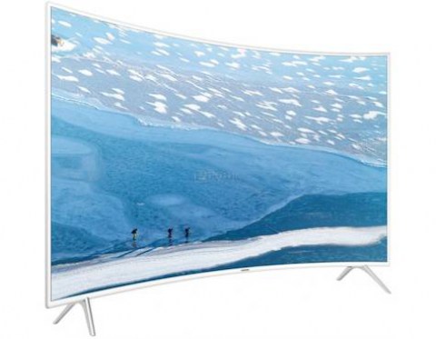 Телевизор LED Samsung 139.7 см UE55KU6510UXRU белый 1-427 Баград.рф